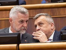Tibor Gašpar a Andrej Danko