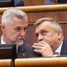 Tibor Gašpar a Andrej Danko