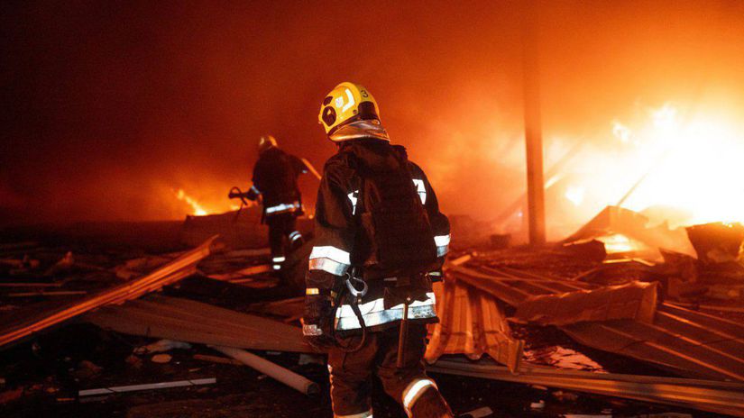 Likvidácia následkov ruského útoku v Odese 29....