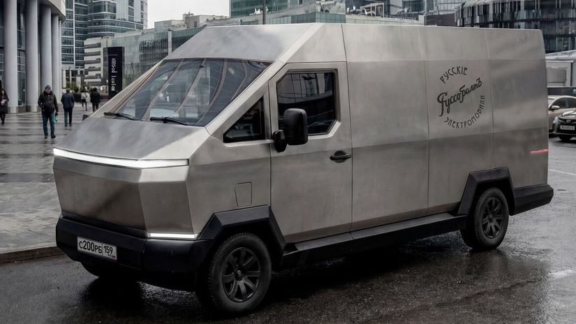 Dodávka Russo-Balt F200 je inšpirovaná Teslou...