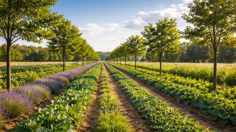sad, levanduľa, regeneratívne...