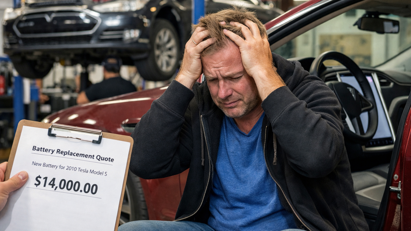 Tesla S - výmena batérie