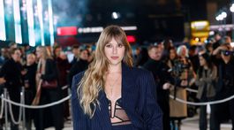 Hanako Footman na premiére novinky Crime 101.