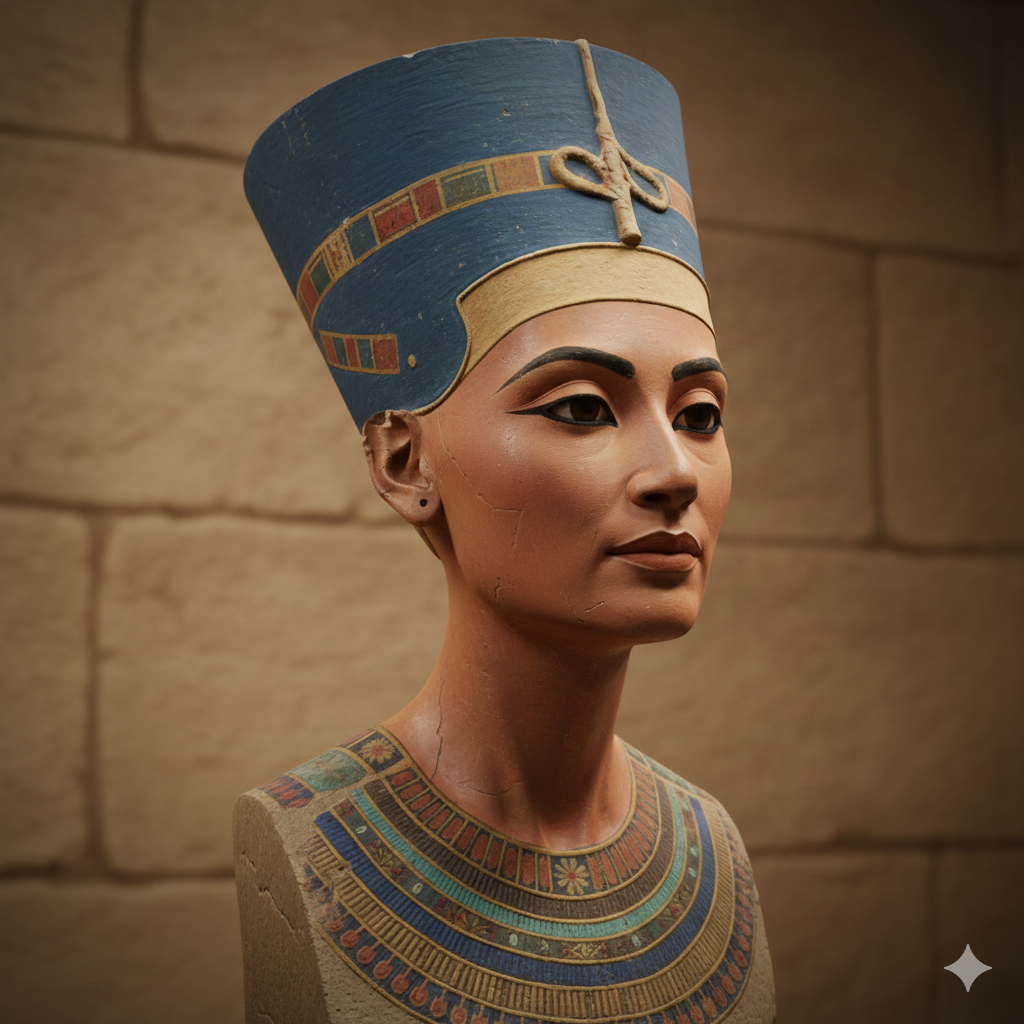 Nefertiti (cca 1370 – 1330 pred n. l.)