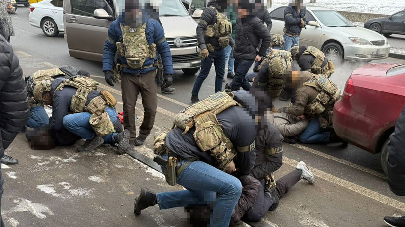 Príslušníci SBU v akcii