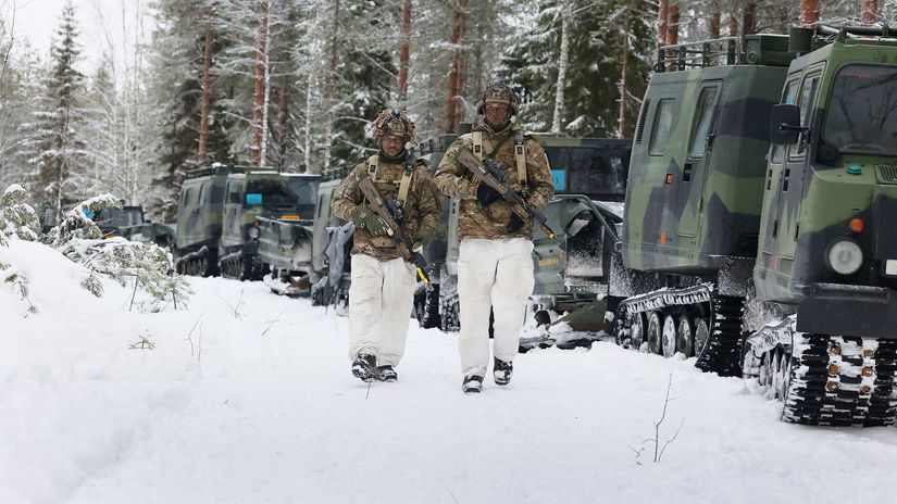 Britskí vojaci na arktickom cvičení