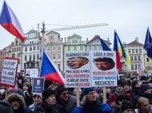 ČR Praha zhromaždenie Pavel podpora