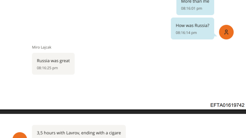 Komunikácia Miroslava Lajčáka a Jeffreyho...