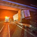 nehoda, kamión, diaľnica D1