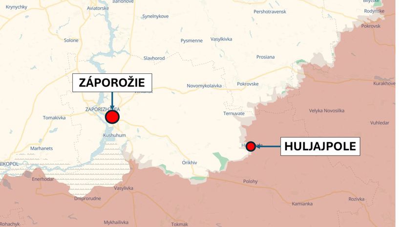 Záporožská oblasť, Ukrajina 30. januára 2026...