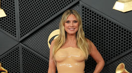 Nemecká modelka a televízna osobnosť Heidi Klum...