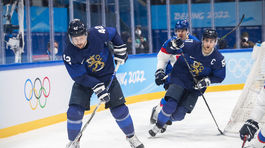 Čína Peking ZOH2022 hokej semifinále Fínsko Slovensko