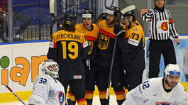 ČR Hokej MS2024 Ostrava B Francúzsko Nemecko