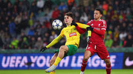 Prvotriedna senzácia na vypredanom Štadióne pod Dubňom. Mladí Žilinčania vyprevadili giganta z Ligy majstrov