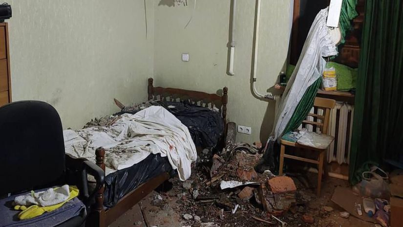 Následky ruského nočného útoku na Ukrajinu 3....