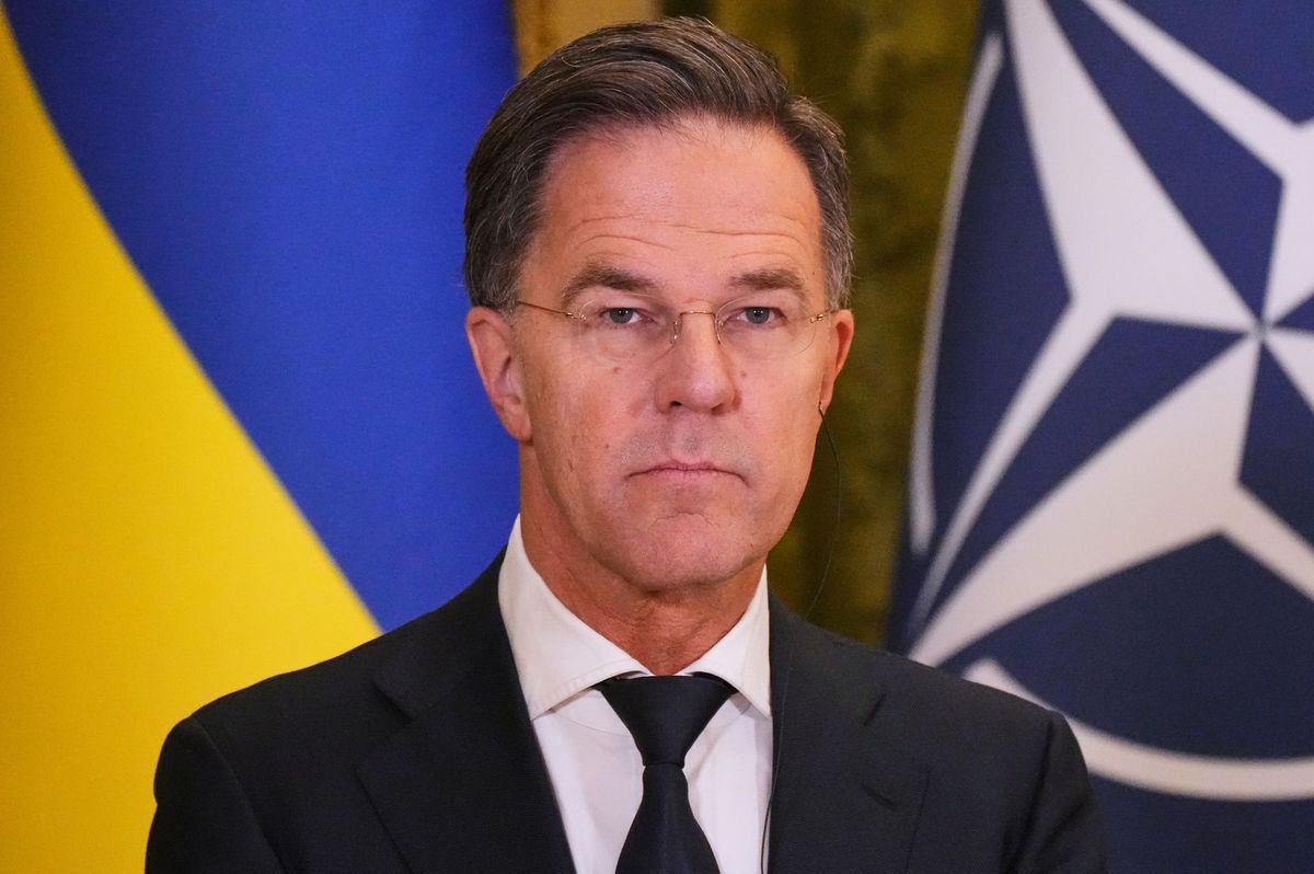Generálny tajomník NATO Mark Rutte na spoločnej...
