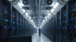 Serverovňa - obrázok vytvorený AI