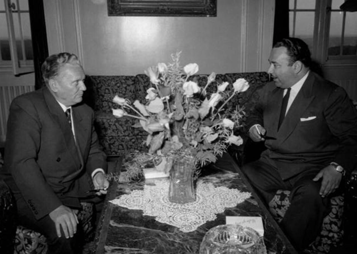 Grigulevič na audiencii u Tita, apríl 1953.