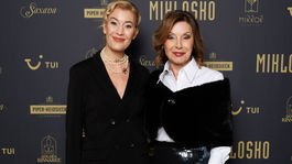 Herečka Jana Majeská (vľavo) a moderátorka Alena Heribanová. 