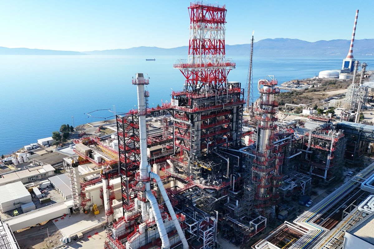 INA Rijeka refinery