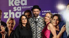 Petra Polnisova  Tomas Mastalir a Petra Hrebickova Ked sa zhasne foto Bontonfilm