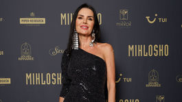 Silvia Lakatošová Chovancová predviedla príťažlivé nohy. 