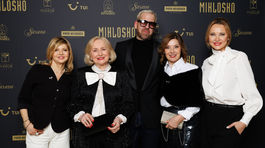 Soňa Müllerová, Ada Straková, dizajnér Fero Mikloško, Alena Heribanová a Janette Štefánková. 