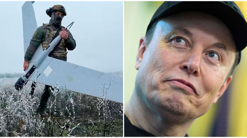 ELon Musk / Russko / Drony /