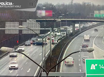 prístavný most, D1, nehoda