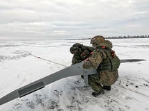 Rusko Ukrajina, dron, ruskí vojaci, vojna na Ukrajine