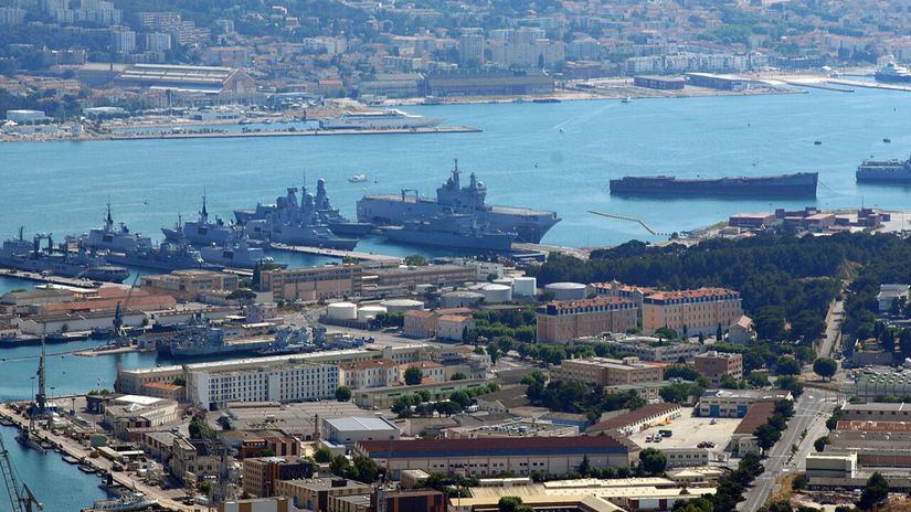 Toulon - vojenský námorný prístav