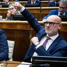 Poslanci za SaS Karol Galek a Branislav Gröhling