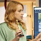 Herečka Veronika Husovská v seriáli Miša v Košiciach.