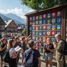 turisti, cestovanie, erby