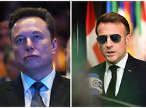 Elon Musk / Emmanuel Macron /
