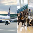 Letisko Bratislava koláž