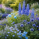 Modrá, akú v prírode takmer nevidno: tieto kvety si vypestujete zo semien už koncom zimy