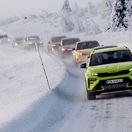 NAF - zimný test dojazdu elektromobilov Al Prix 2026