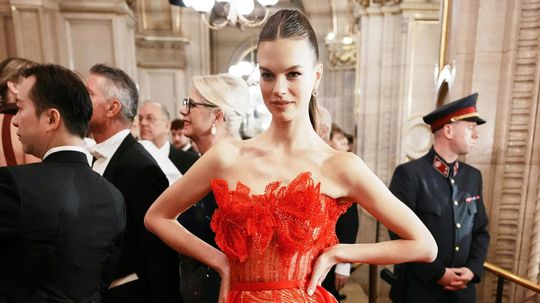 Rakúska topmodelka Nadine Leopold.