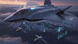 Stíhacie lietadlo Airbus - obrázok vytvorený AI