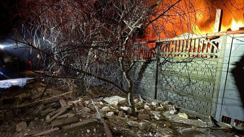 Záporožie po ruskom útoku 15. februára 2026