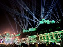 Trenčín sa stal javiskom Európy. Laserová...