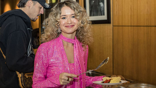 Herečka Natália Ancinová. 