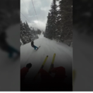 nehody na svahu, nehody lyžiarov, lyžovanie, pády, mReportér