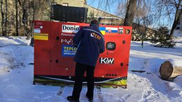 Dodanie generátorov na Ukrajinu