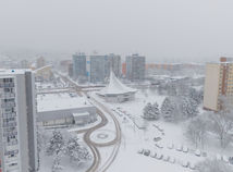pocasie, sneh, bratislava