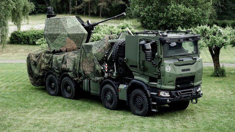 Švédsky protilietadlový systém Triden Mk2