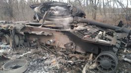 Zničená ruská bojová technika