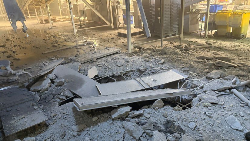 Závod Mondelez v meste Trosťanec v Sumskej...