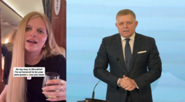 Gwen McMullen a Robert Fico
